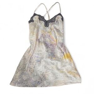 Victoria's Secret Leopard Print Slip Dress